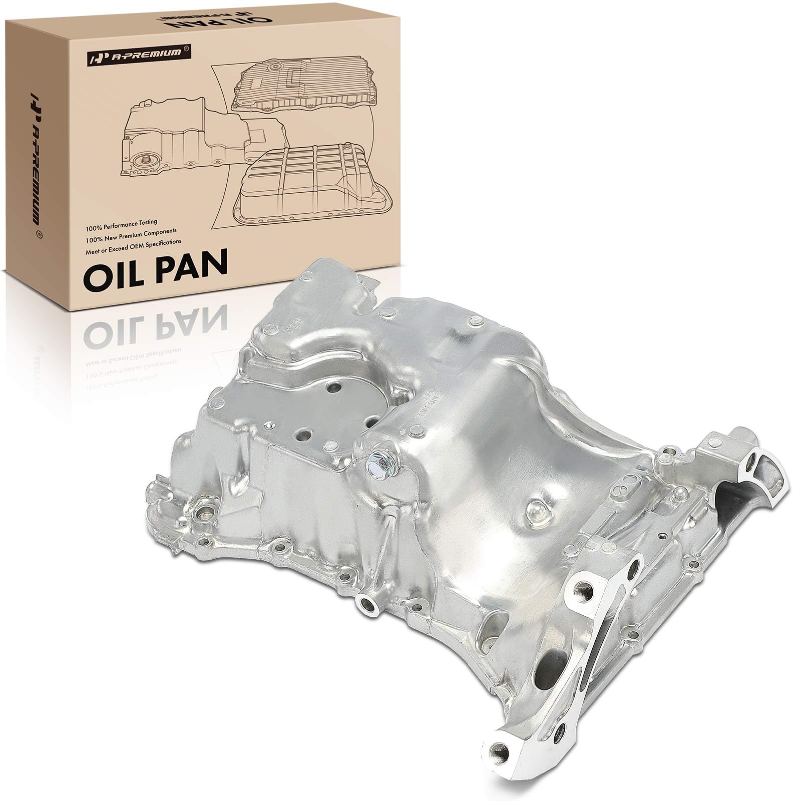 Amazon.com: A-Premium Engine Oil Pan Sump Compatible with Honda