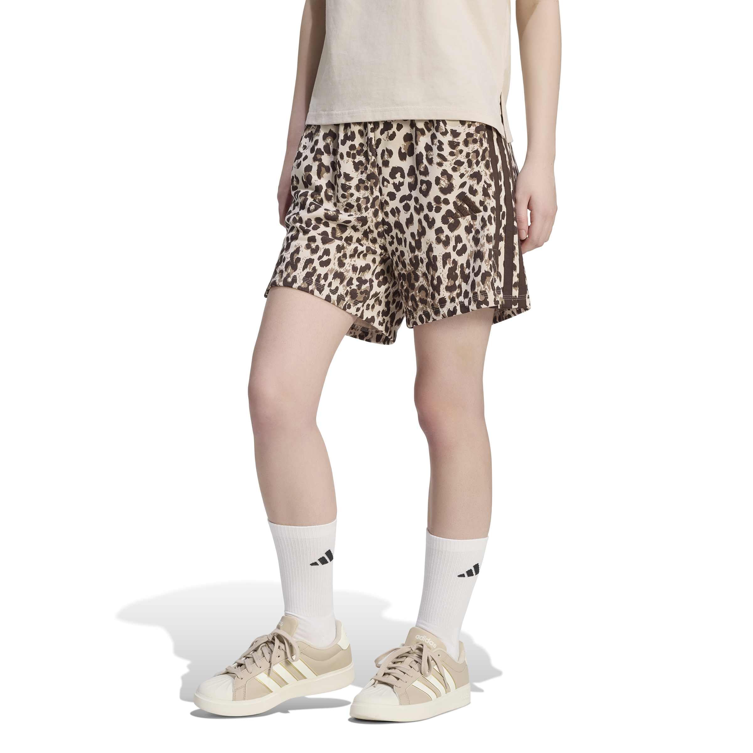 adidas Damen Shorts Seasonal Essentials Animal Print
