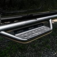 Vista 6 de N-Fab Nerf Steps RS Negro texturizado, longitud de la cabina 119418012 Compatible con Chevrolet 2019-2022, GMC 1500, 2020-2021 2500 / 3500