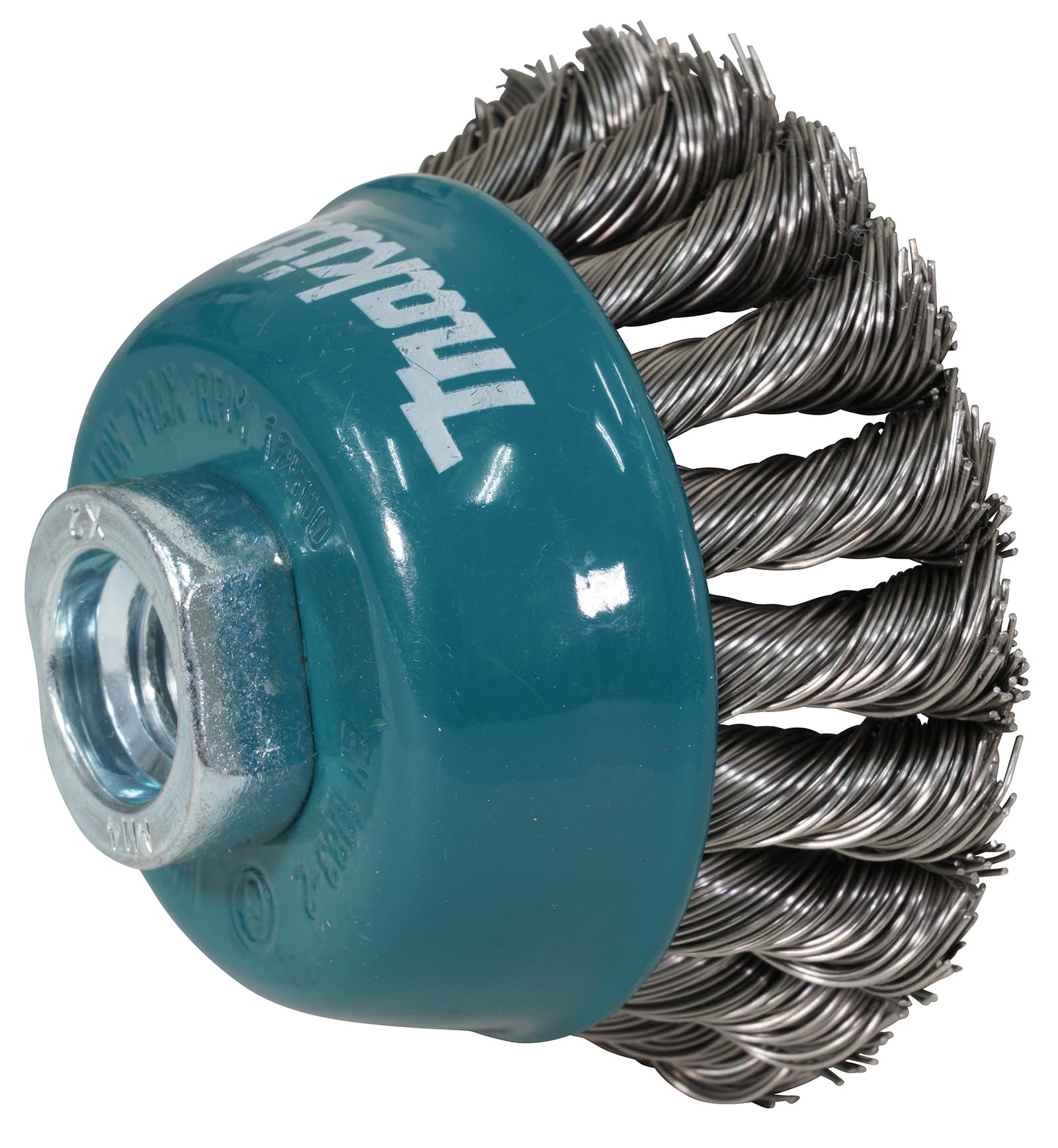 Brosse Torsadée Acier Pour Meuleuse Universal 80 Mm