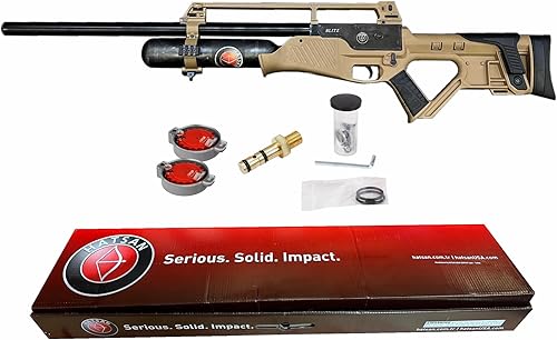 Vista 20 de Hatsan Blitz - Rifle de aire PCP completamente automático con paquete de objetivos de papel Wearable4U 100x y pellets de plomo incluidos Rifle
