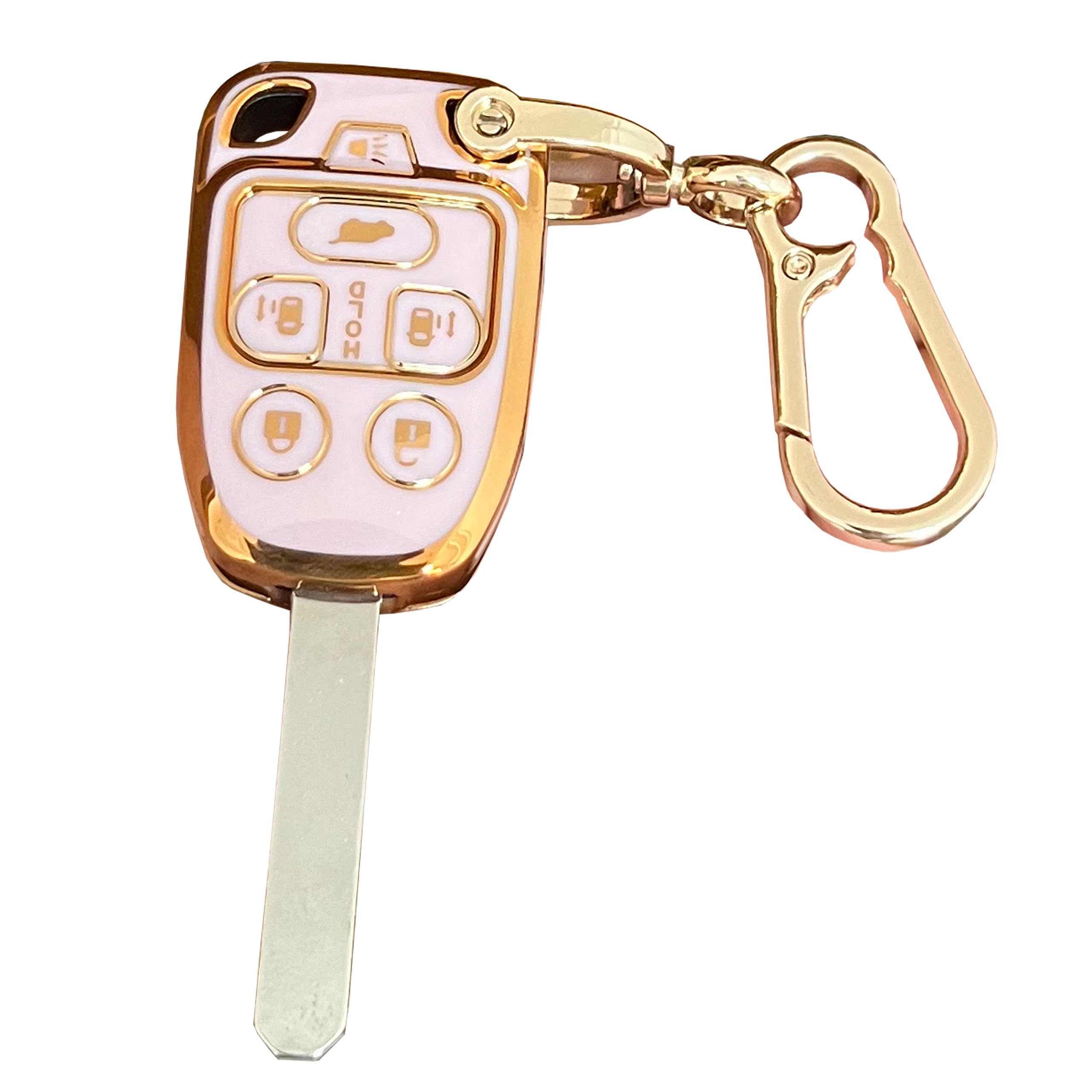 Coque de clé intelligente rose Honda Odyssey 2012 boîtier télécommande N5F-A04TAA - 7