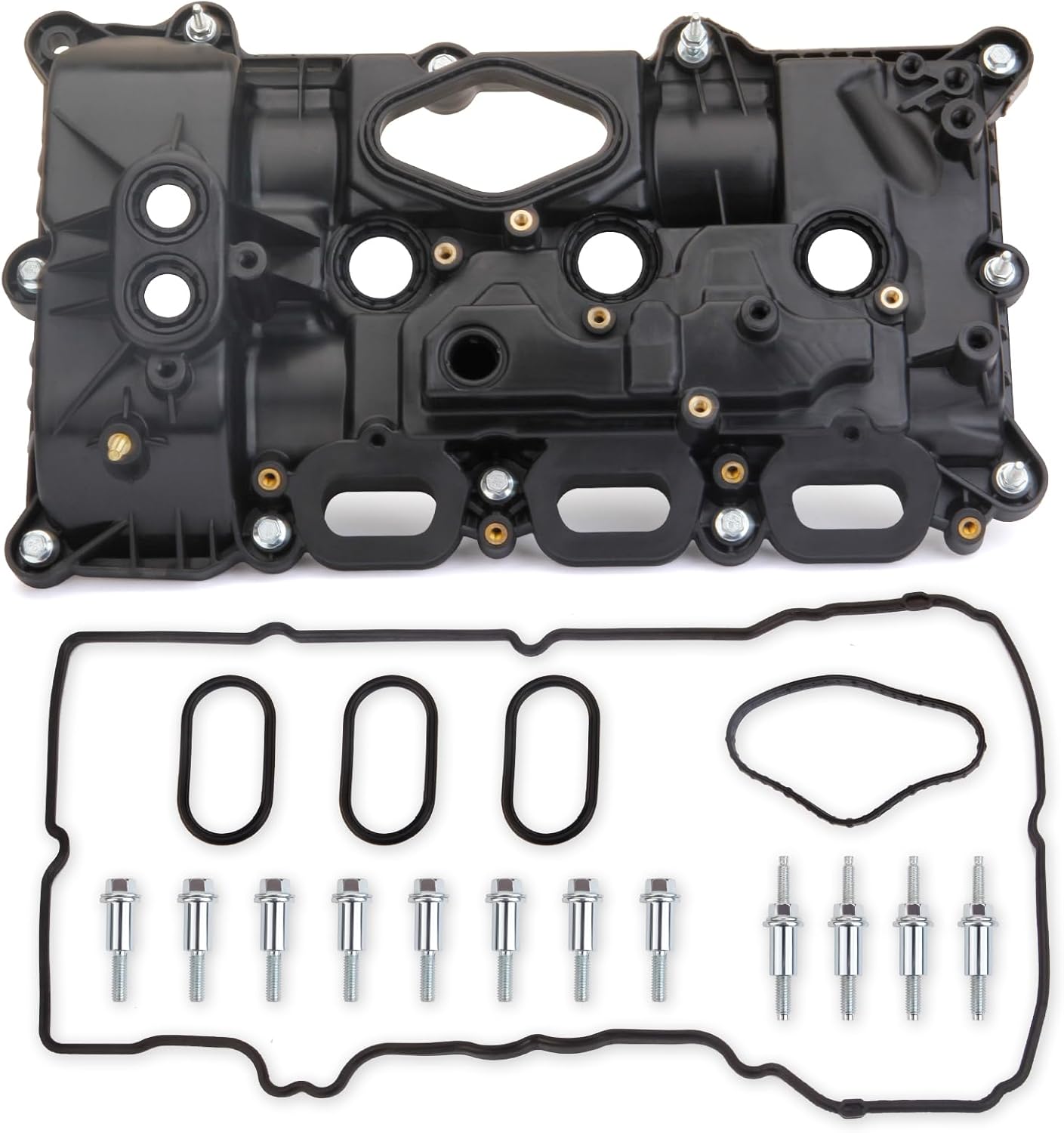 Engine Valve Cover Left Side Compatible with 2017-2022 Ford F-150 Expedition 2018-2023 Lincoln Navigator 3.5L Replace HL3Z6582G