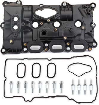 Engine Right Side Valve Cover Compatible with F-150 Expedition Lincoln Navigator 2017-2023 3.5L Replace HL3Z6582A HL3Z6582C HL3Z6582F
