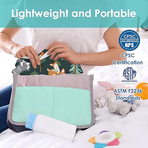 Miniatura 6 de Portabebés para recién nacidos a niños pequeños, diseño ergonómico de 7-66 libras, soporte ajustable para cuellolumbar, ligero