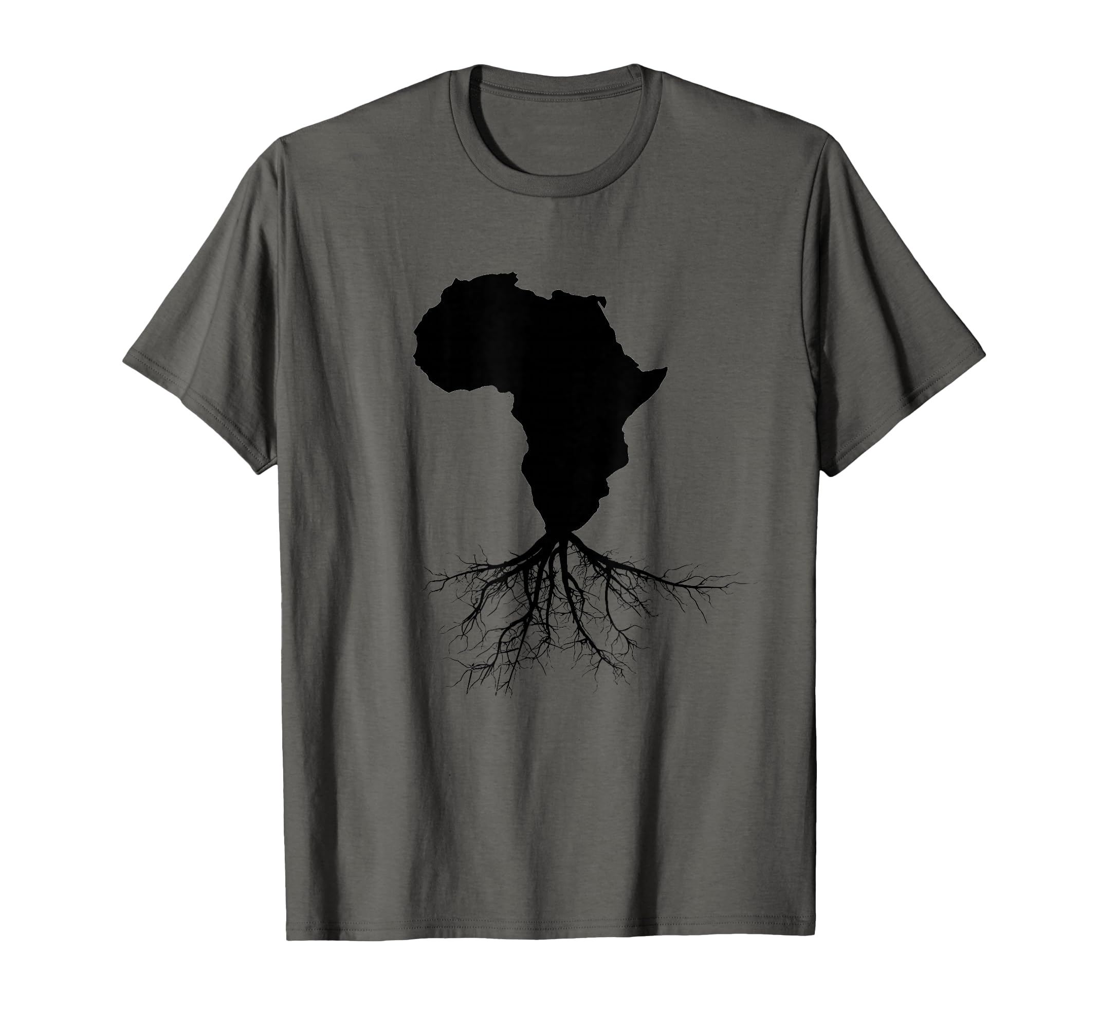 Africa Roots T-Shirt African Expat Pan African Continent Map T-Shirt