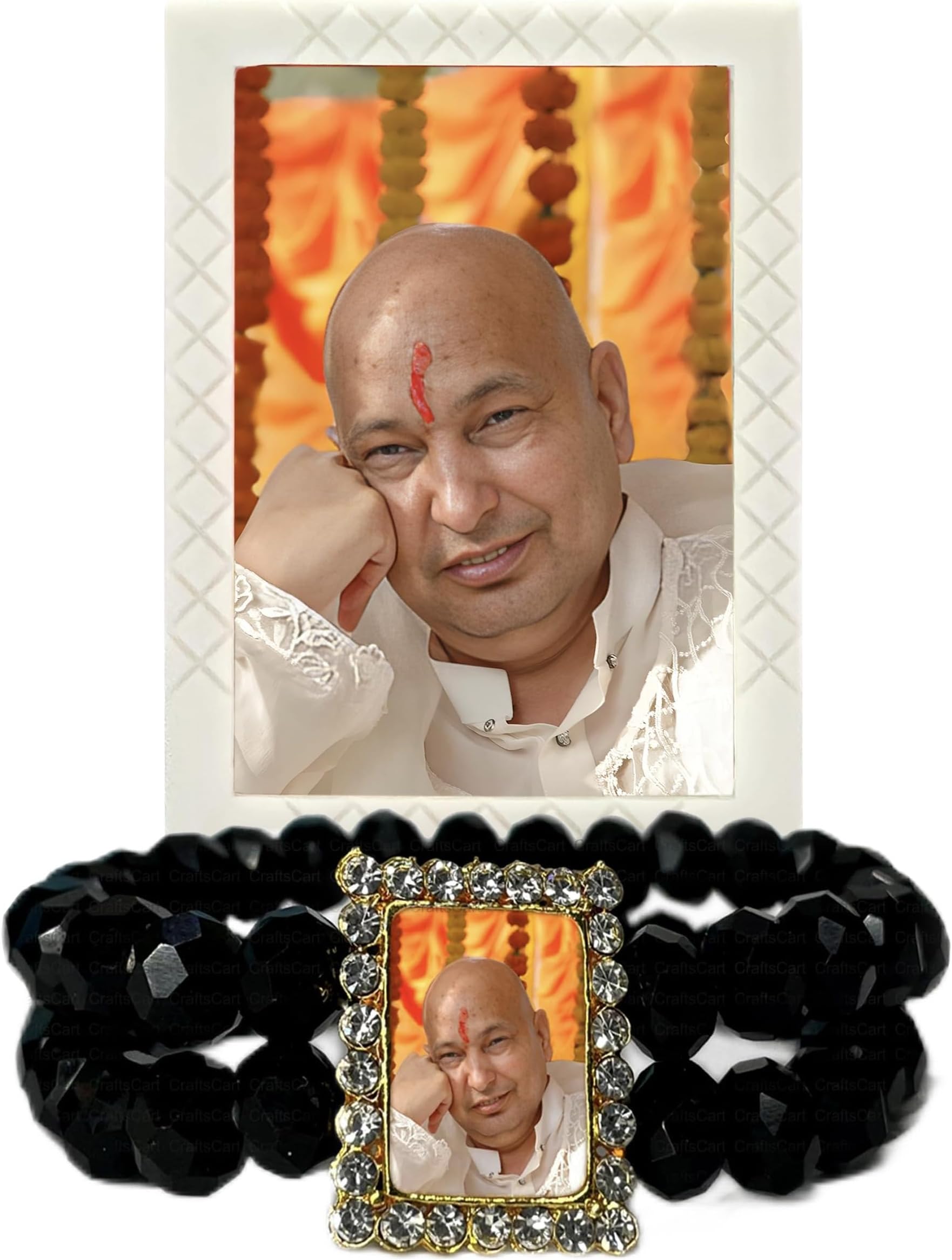 Guruji Bracelets With Swaroop Fridge Magnet | Bracelets for Women & Men