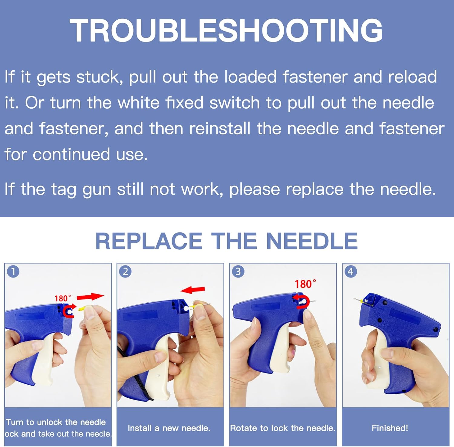 2000 Pcs Mini Stitch Gun Fasteners Kit, 0.18 inch Extra Fine Stitch Gun Fasteners, Tiny Smallest Tagging Gun Fasteners Include 1000 Black Fasteners and 1000 White Fasteners (NOT for Standard) - Image 8