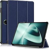 Vista 15 de Funda para OnePlus Pad 11.6'' 2023, plegable ultrafina de piel sintética con función de encendido y apagado automático para OnePlus Pad/Oppo Pad 2