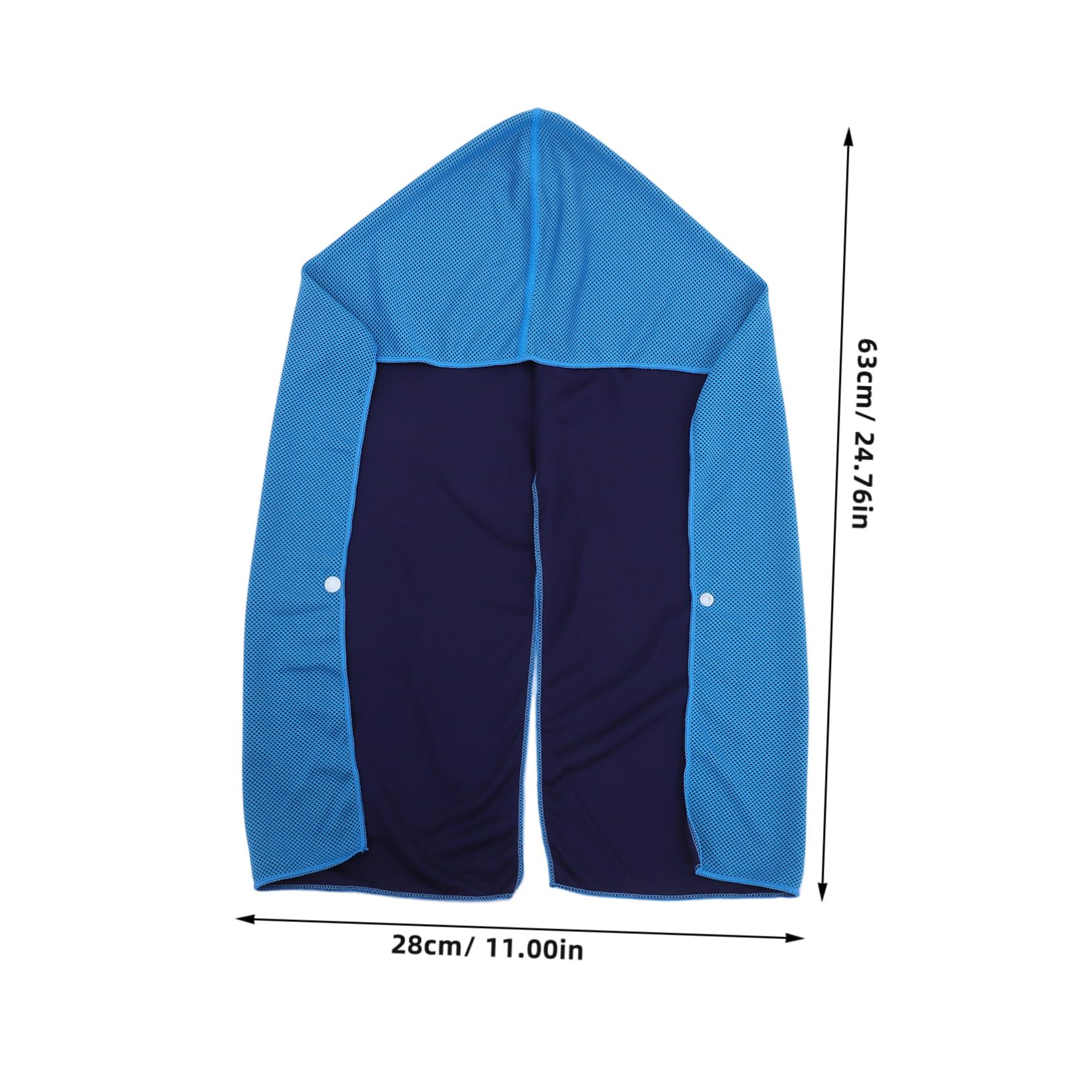 Solaire pour Cyclisme Cagoule Rafraîchissante à Usage Extérieur pour Randonnée Activités Protectrice Respirante Rafraîchissant Ciel
