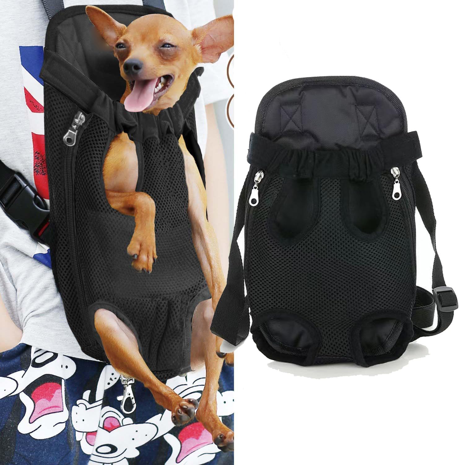 Amazon.co.jp: ペットスリング 小型犬 夏用 前抱き 猫抱っこバッグ
