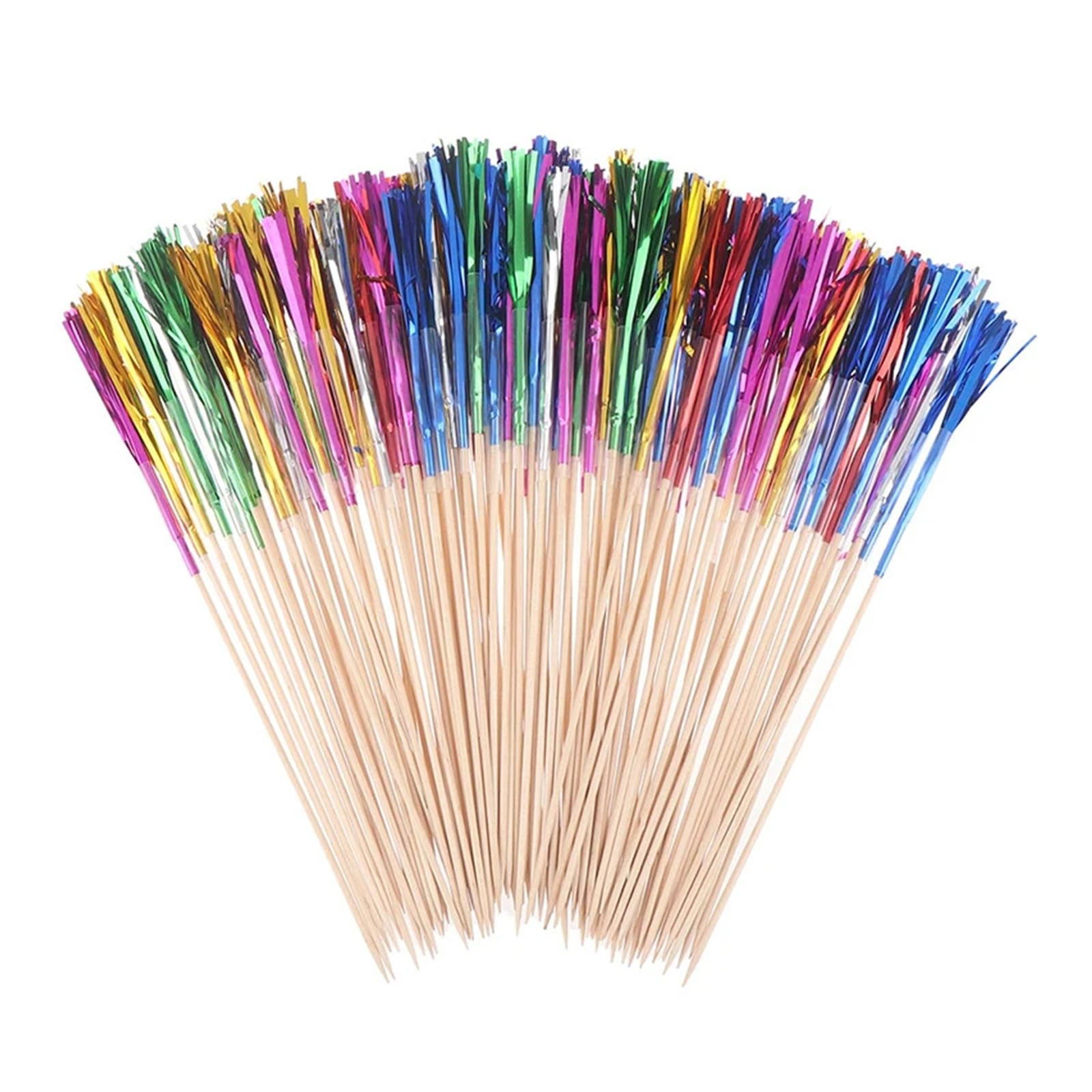 Bâtonnets for boissons, feux d'artifice, Cocktail, fournitures, ornements, 100 pièces