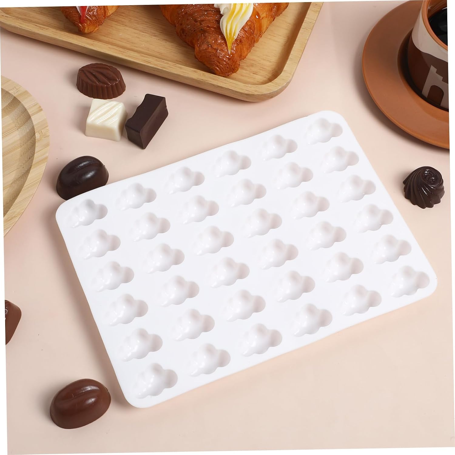 Cloud Silicone Mold, DIY 36-cavity Non-stick Candy Making Accessory