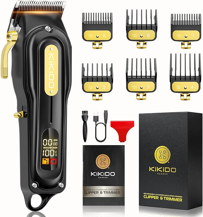 🔥KIKIDO Hair Clippers: Get the Perfect Haircut at Home!🔥