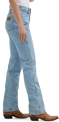 Miniatura 3 de Wrangler Vaquero de corte cowboy ajustado para mujer Bleach