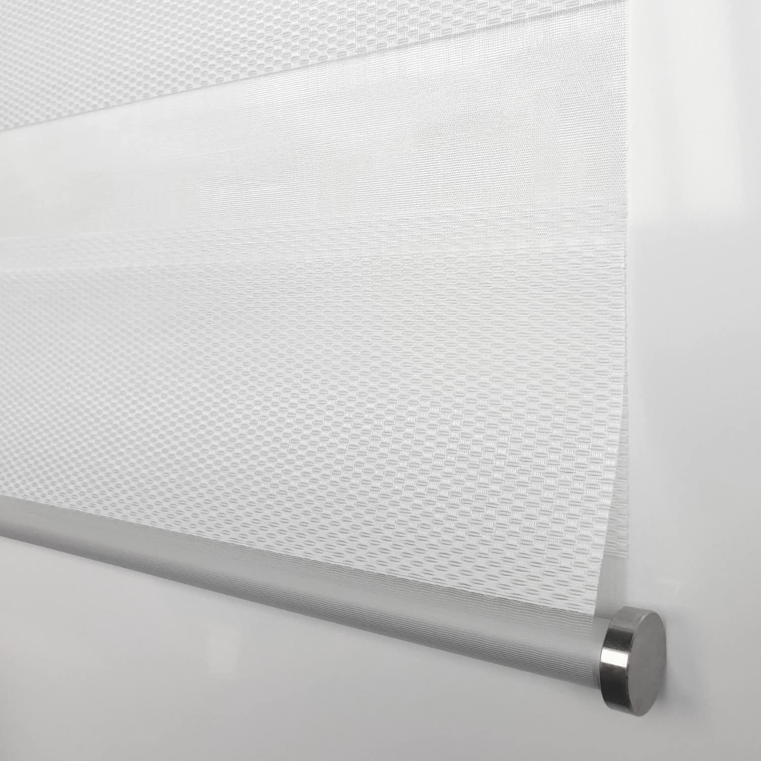 MADECOSTORE Roleta na Dzień Noc Pszczoła z bagażnikiem - Zakres Must - Biały - L93 x Wys. 250cm