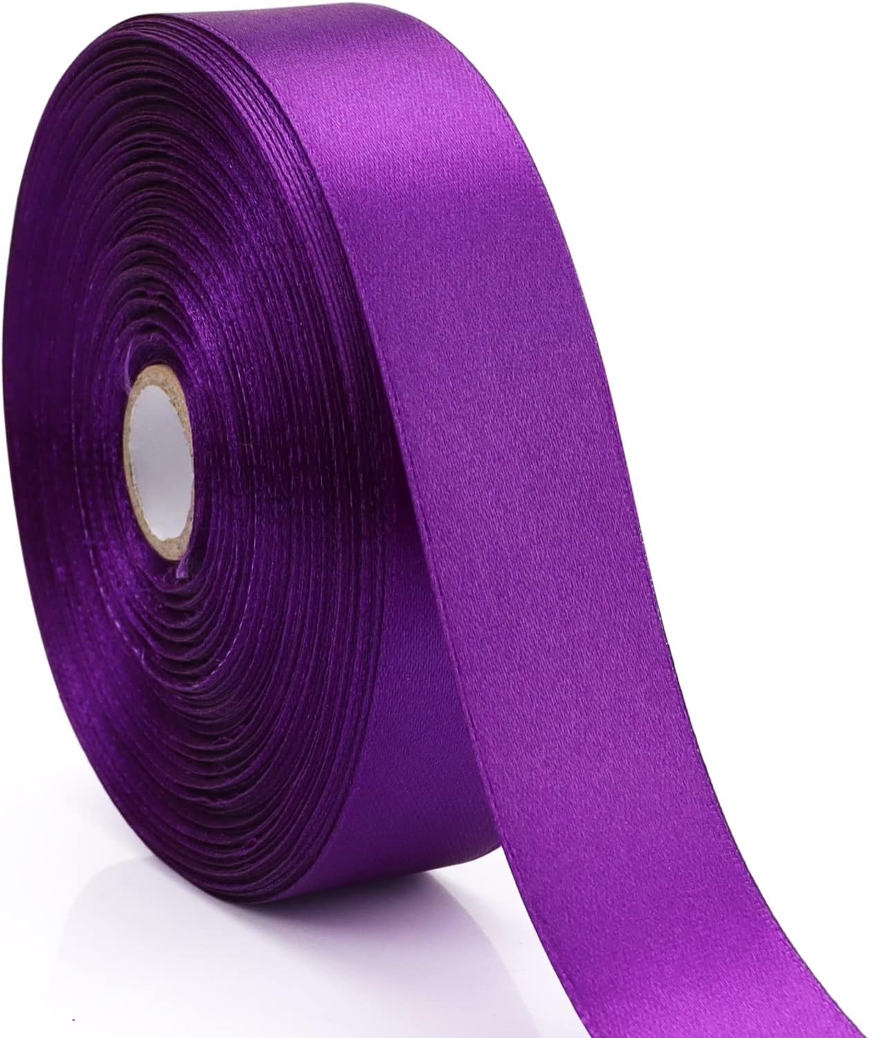 Nsilu 1/2 inch, Red Ribbon for Gift Wrapping 50 Yards Perfect Wedding Party Wreath Sewing DIY Hair Accessories Decoration Floral Hair Balloons Other Projects