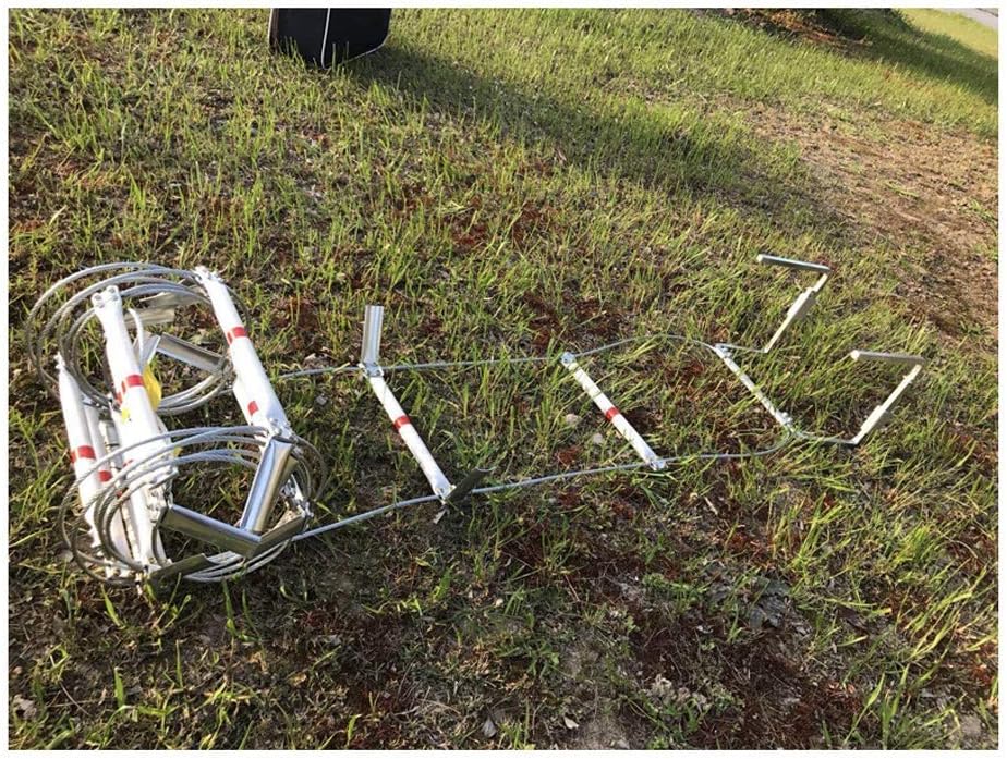 LXDZXY Ladders,Emergency Aluminum Escape Rope Ladder 16 Ft (2 Story) High-Altitude Work and Fire Escape Rope Ladder for Kids and Adults - - 