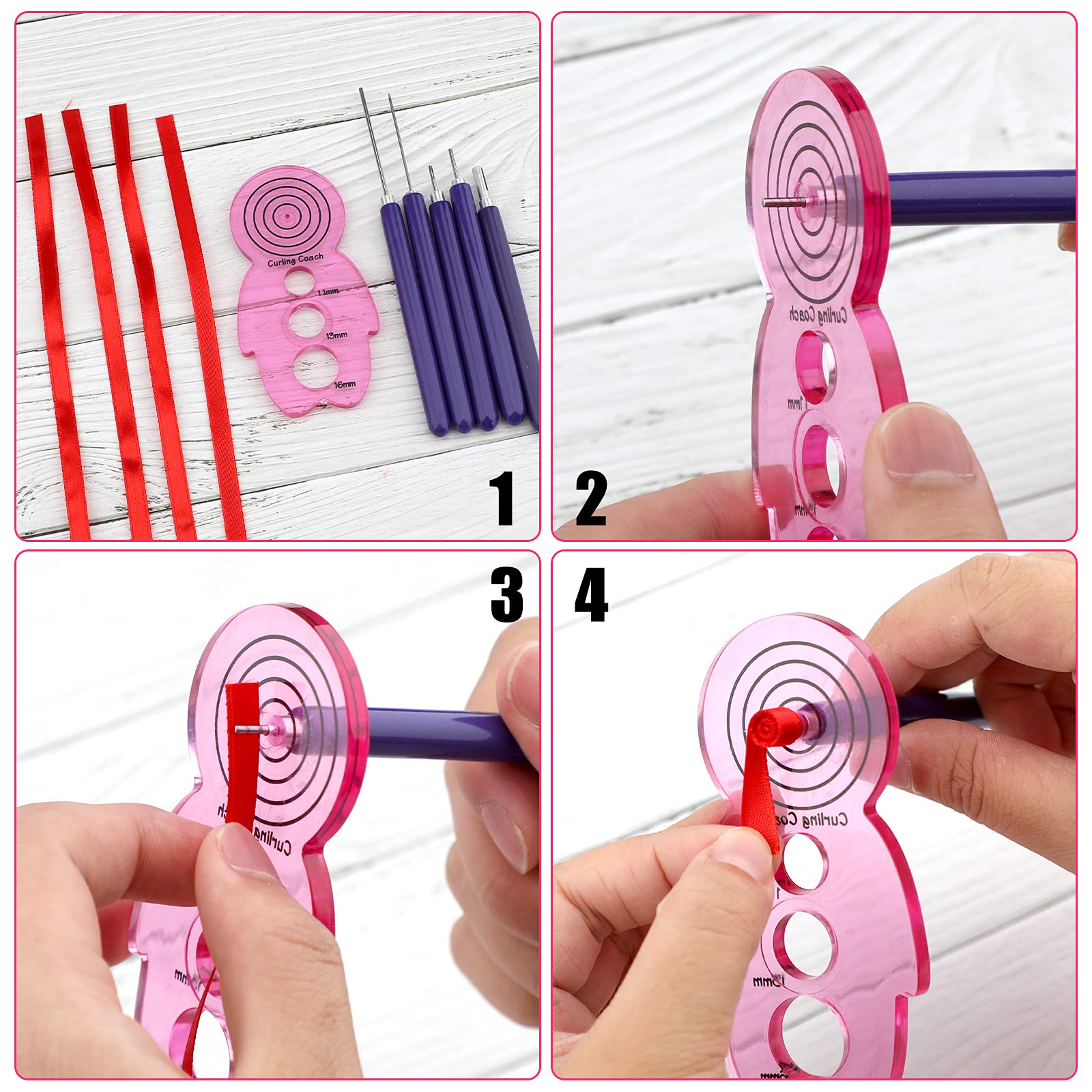 Set 7 Strumenti Per Quilling E Lavori Artistici | Per Biglietti, Carta E Progetti Fai Da Te - Foto 1