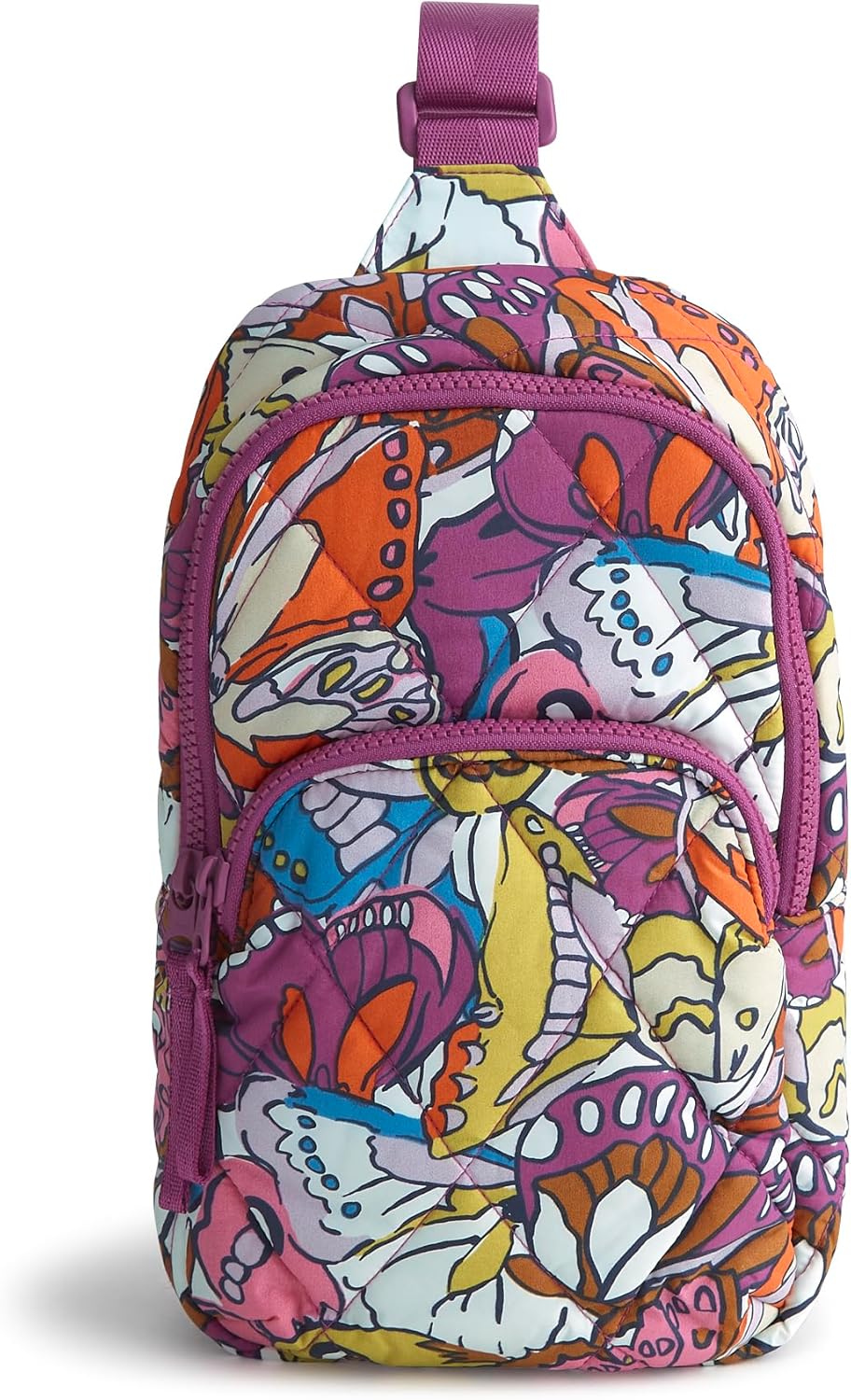 Vera Bradley Women's Lorman Sling Backpack - Featherweight, Flutter, One Size - Image 5