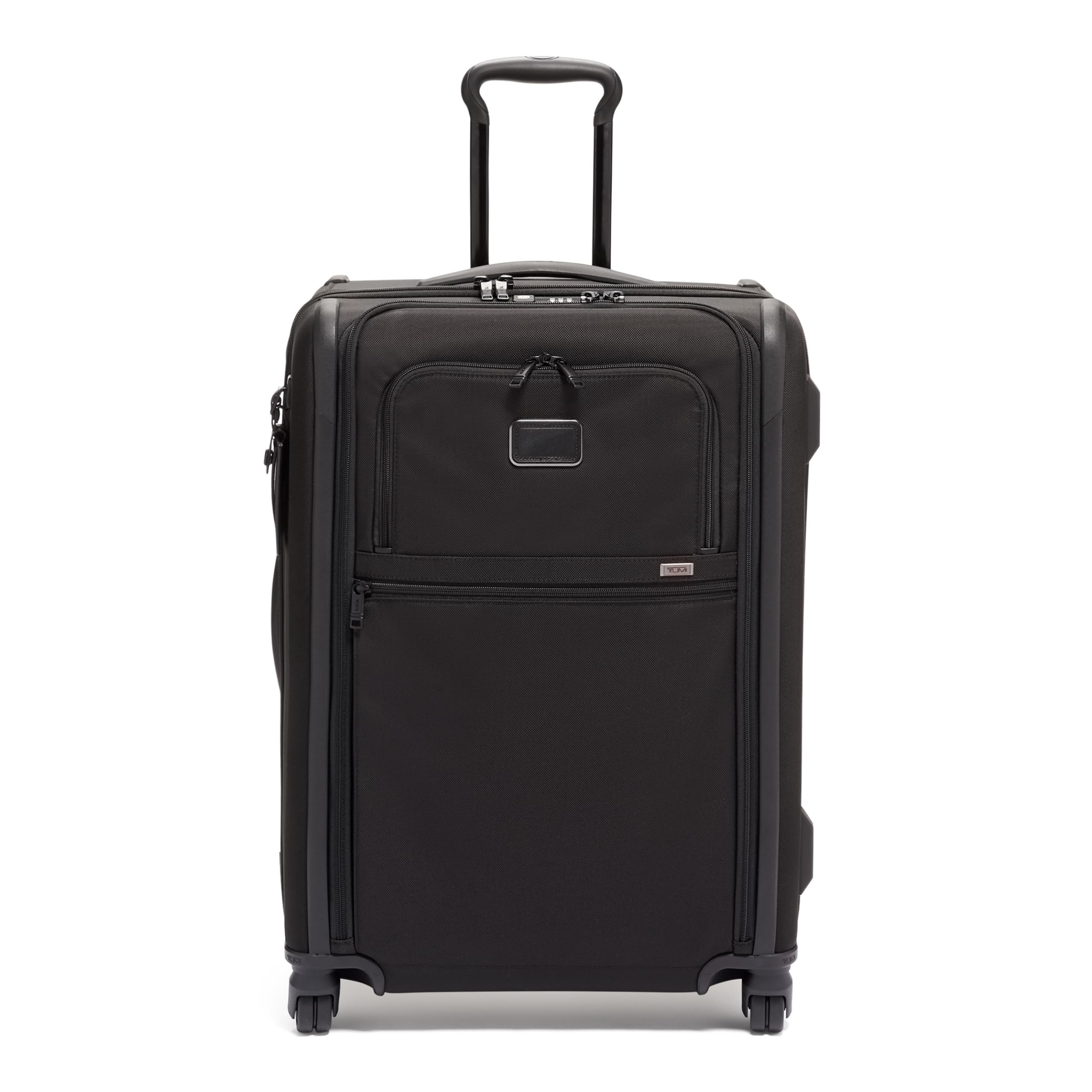 TUMI - Alpha Short Trip Expandable 4-Wheeled Packing Case - Roller Bag for Short Trips & Weekend Getaways - Carry-On Luggage with 4 Spinner Wheels - Travel Suitcase for Men & Women - Black