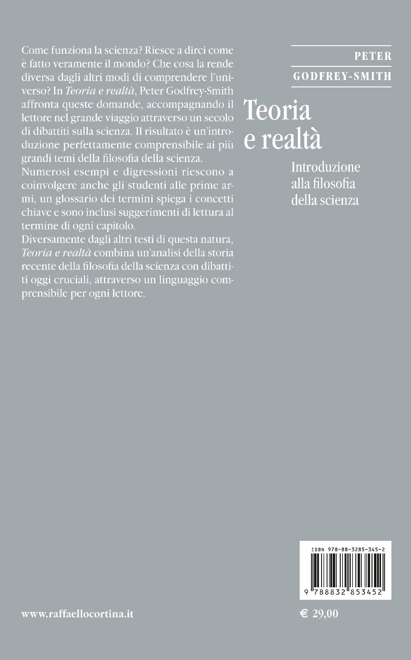 Teoria e realtà. Introduzione alla filosofia della scienza
