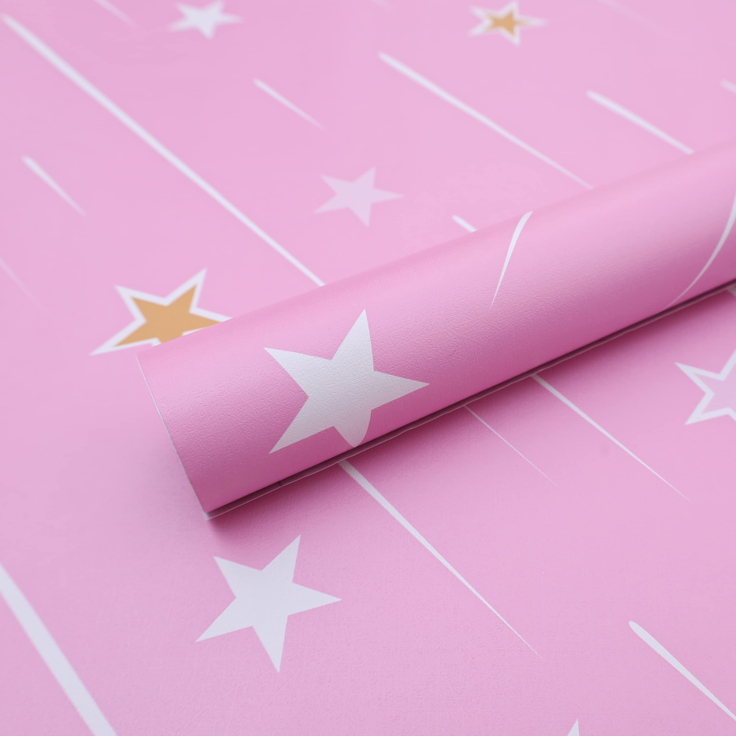 Light Pink Star Wallpaper