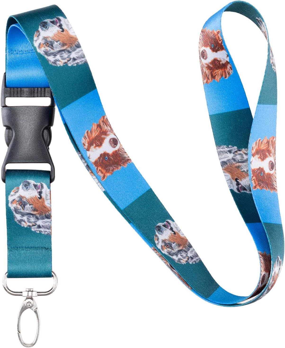 Dog Breed Lanyard (Australian Shepherd)