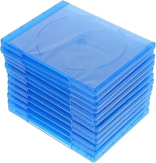 Veemoon Caixas 12Pcs Caixa De Armazenamento De CD Estojo De Armazenamento De Dvd Caixa Organizadora De Plástico Recipiente De CD CD Transparente Manga De CD Transparente Suporte De CD De