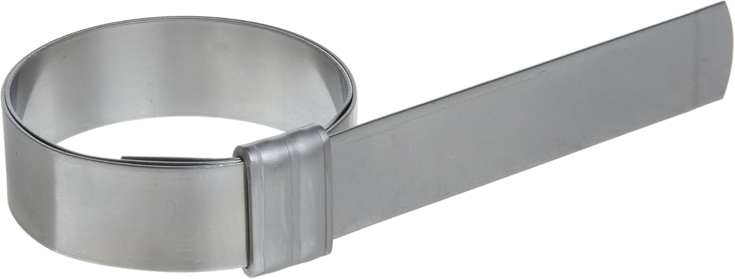 BAND-IT JS2149 Junior 3/4" Wide x 0.030" Thick, 4-1/2" Diameter, 201 Stainless Steel Smooth I.D. Clamp (25 Per Box)