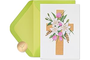 Papyrus God's Blessings Religious Easter Card