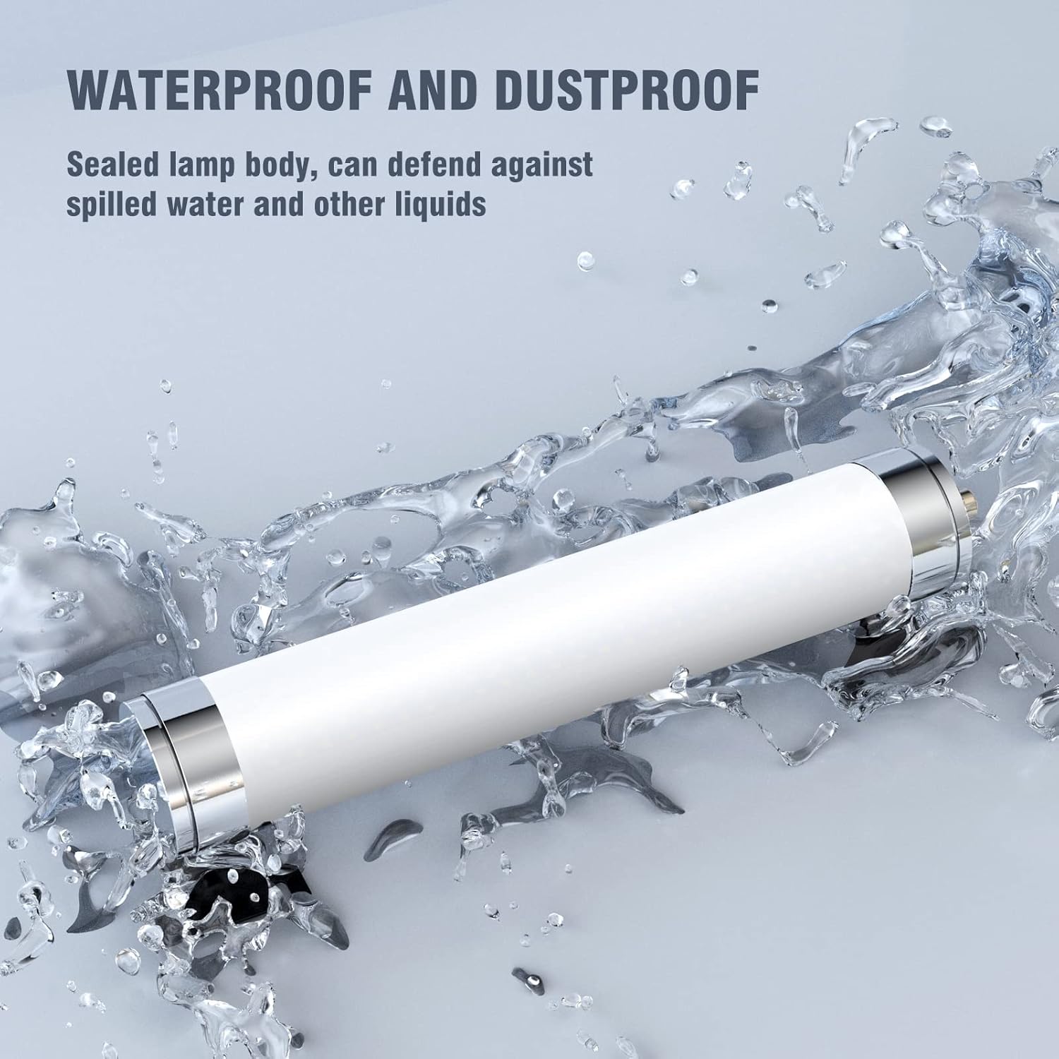 YouTeMei 20W Explosion Proof LED Machine Light, 110-220V IP68 Waterproof Workshop CNC Work Light