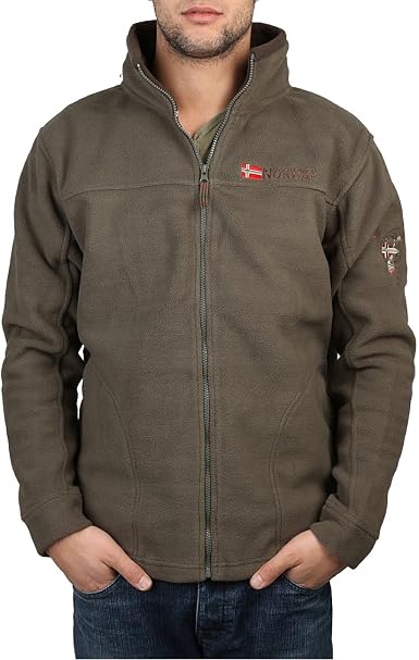Geographical Norway Anapurna Outdoor – Chaqueta forro polar Forro polar  chaqueta universal Supper gris, marina, color caqui, color azul petróleo,  dkgrau Supper_Kaki: Amazon.es: Ropa