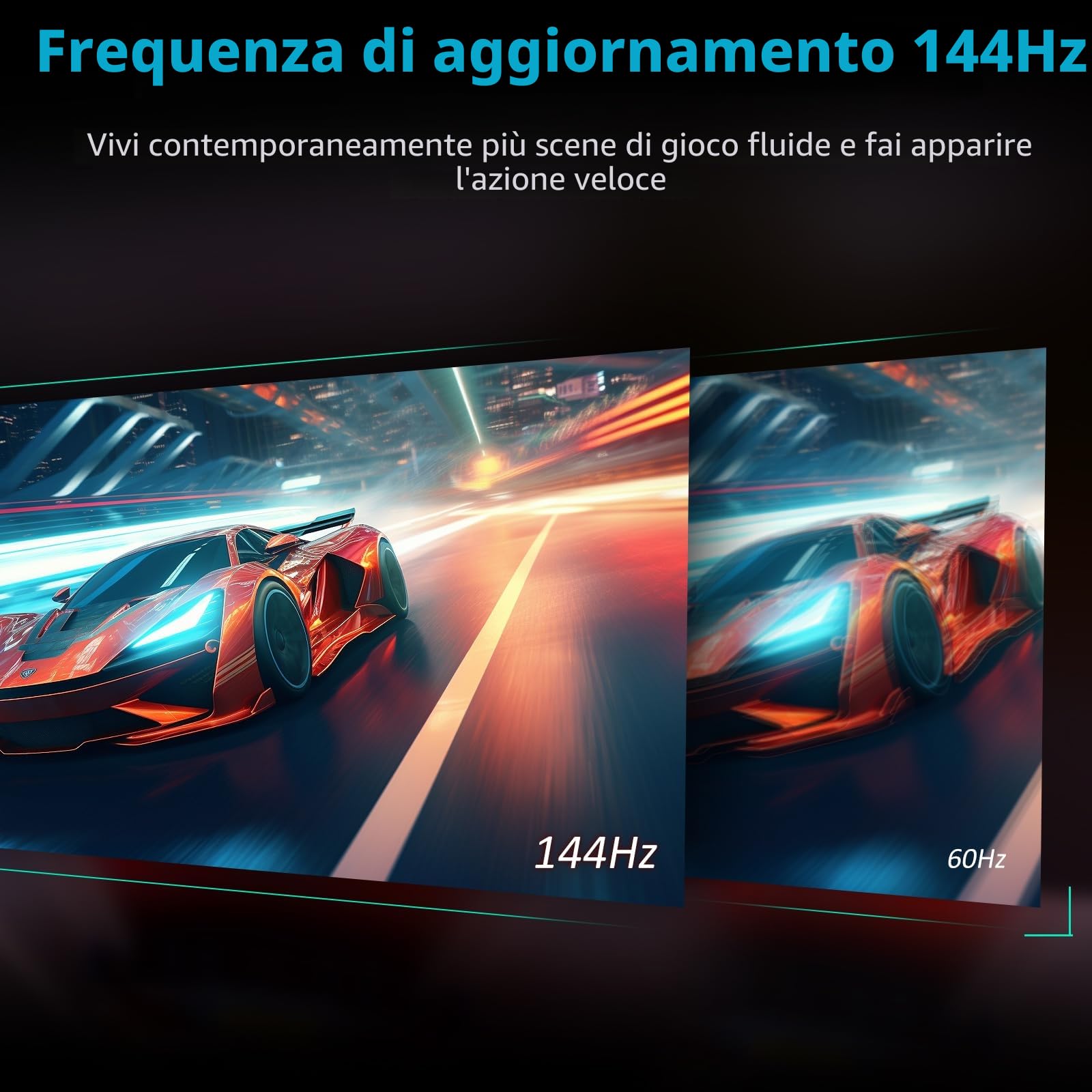 TITAN ARMY 49" Monitor Gaming Curvo, 144Hz, DFHD 3840 x 1080, UltraWide 1800R VA PC Monitor, 32:9, HDR400, G-Sync & FreeSync, 99% sRGB, Altavoz, Type-C 65W, HDMI, DP, RJ45, C49SHC