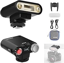 NEEWER Flash de cámara de un solo contacto Z160 compatible con cámaras Canon Nikon Sony, Fuji Olympus, 22Ws GN14 6000K Speedlite, modo A/M 1/1-1/128 Power, batería 1100mAh 650 luz de potencia completa