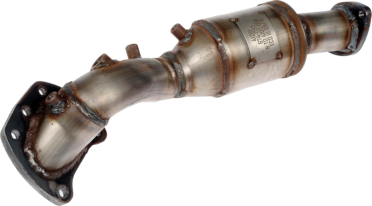 Dorman 674-057 Driver Side Manifold Converter - Not CARB Compliant Compatible with Select Toyota Models (Made in USA)