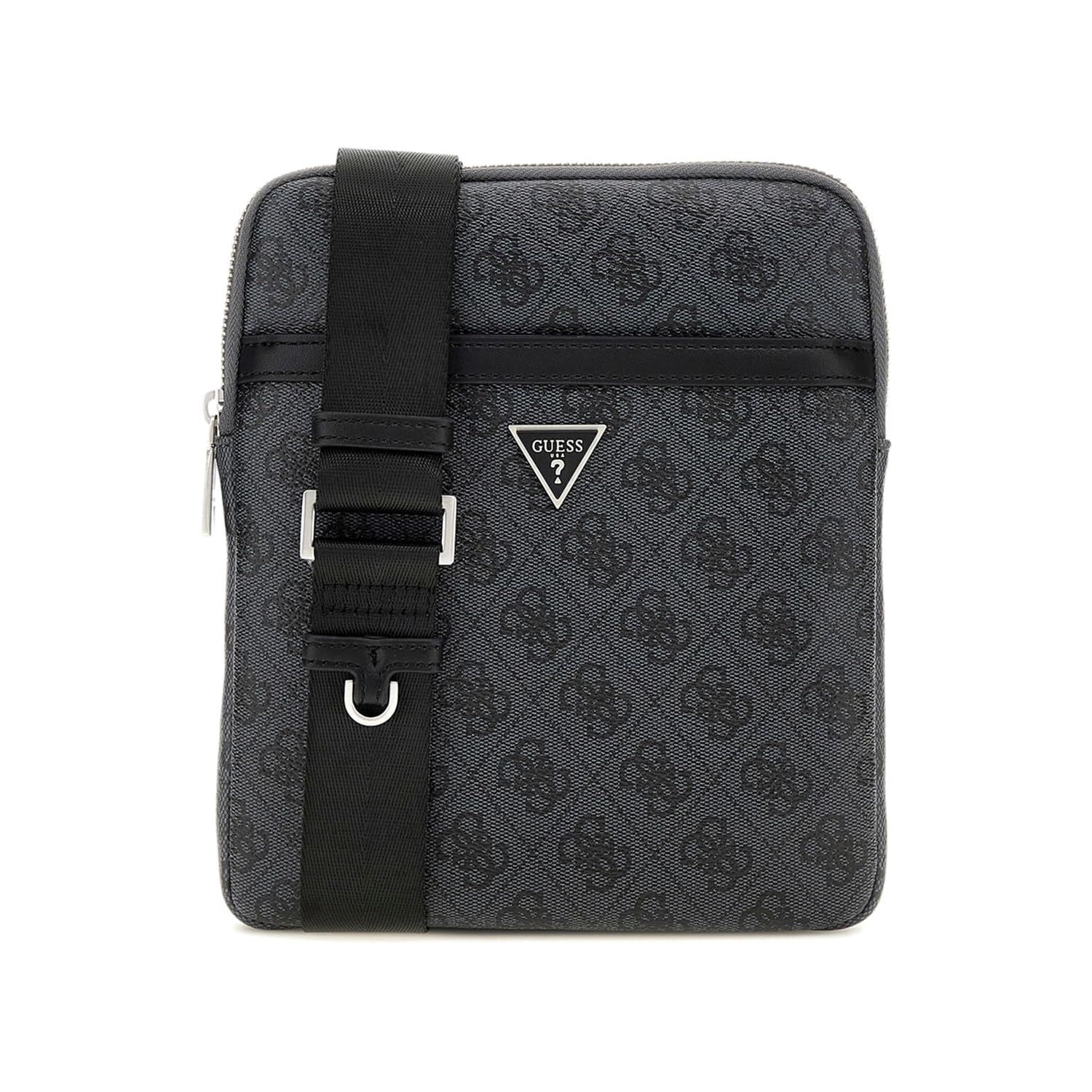 GUESS Vezzola Smart Crossbody Flat Bag Black