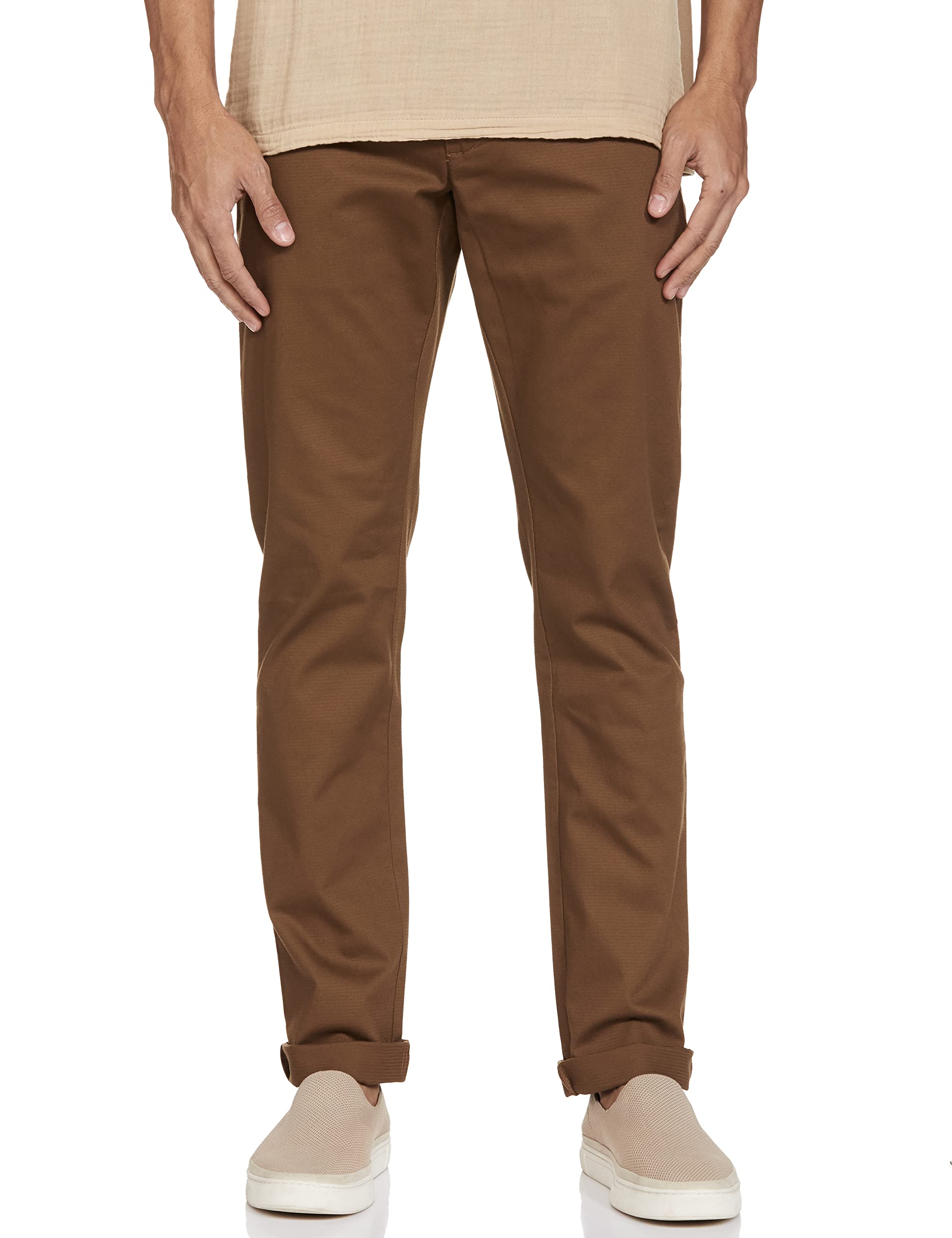 blackberrysClean Front Slim FIT Dobby Khaki