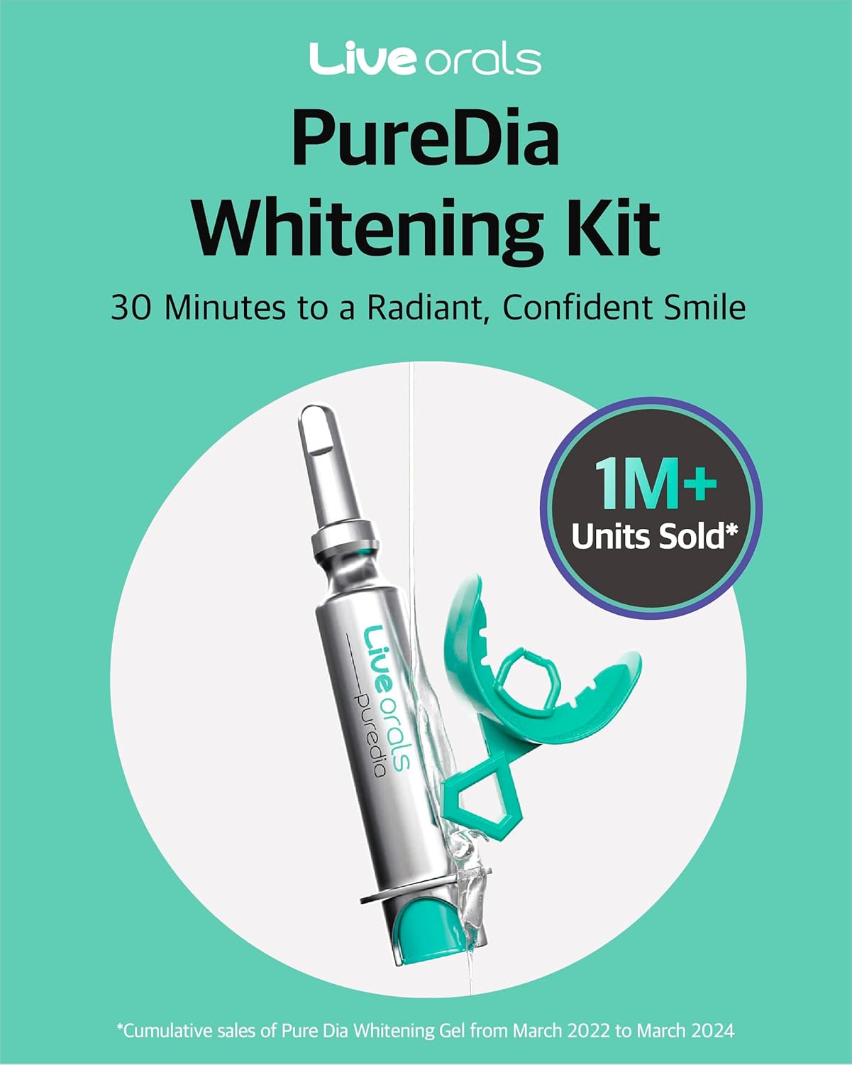 LiveOrals Whitening Set for Adults – 20g Enamel-Safe Whitening Toothpaste + Ultra-Fine Bristle Toothbrush (White), Pack of 3, Gentle on Sensitive Teeth and Gums, Travel-Friendly Oral Care Kit