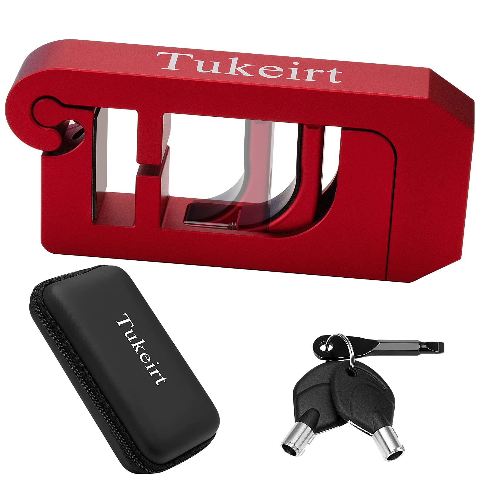 TukeirtAdjustable Motorcycle Lock - Grip Lock,Throttle Lock,Brake Lock,Handlebar Lock,Secure Your Bike/Motorbike/Moped Scooter or ATV in Under 3 Seconds!One-time Adjust for Longtime Use