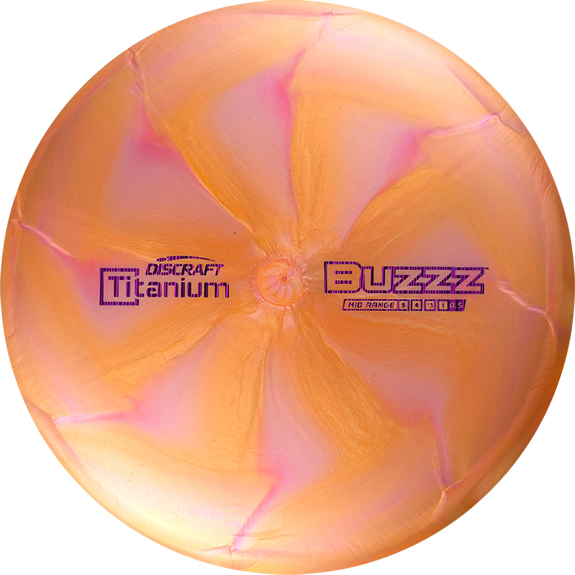 Discraft Swirl TI Buzzz 175-176 Gram Mid-Range Disc Golf Disc