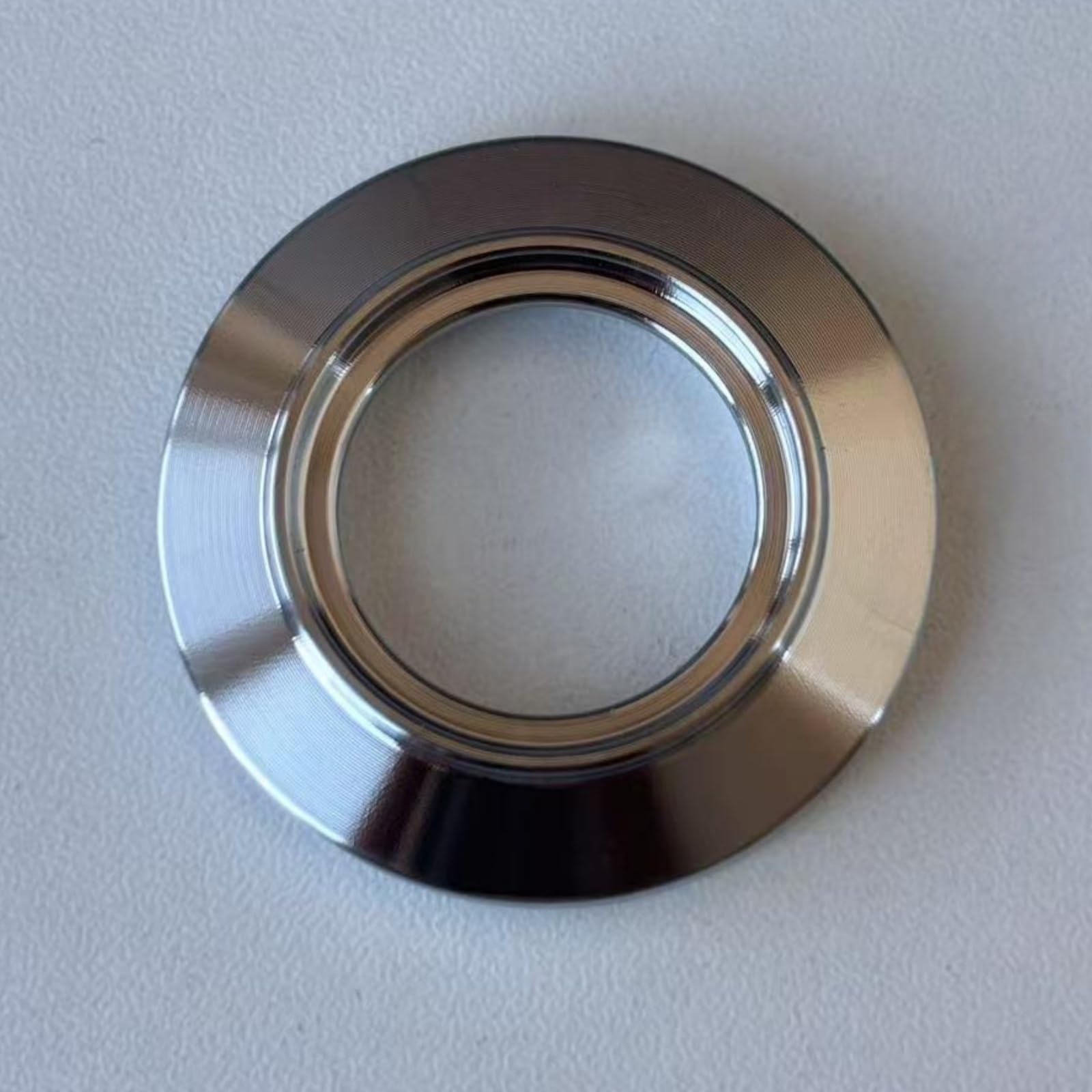 Brida de soldadura en aburrida KF10, 5 uds., NW10, tubo de 12,7mm, diámetro exterior, acero inoxidable 304(KF25-25.4mm)