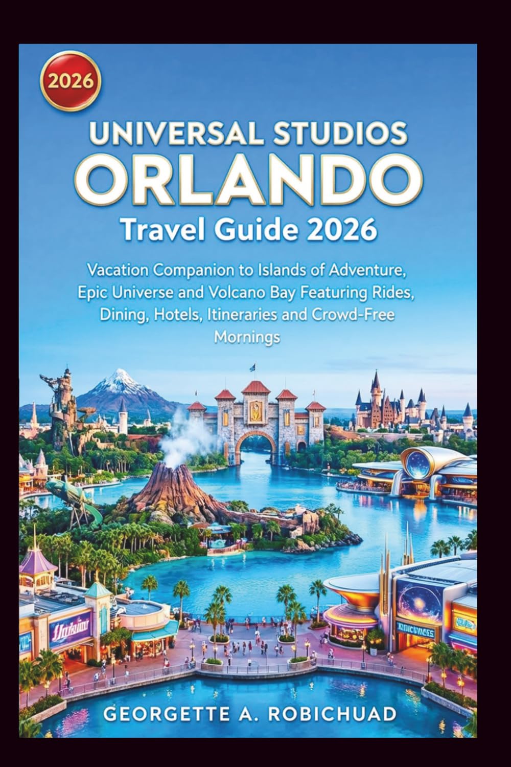 UNIVERSAL STUDIOS ORLANDO Travel Guide 2026: Vacation Companion to Islands of Adventure, Epic Universe and Volcano Bay Featuring Rides, Dining, Hotels, Itineraries and Crowd-Free Mornings