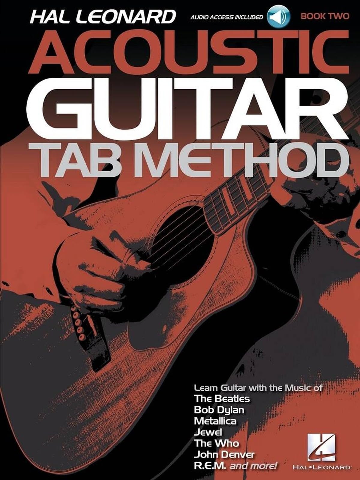 Hal Leonard Acoustic Guitar Tab Method Book 2 (Includes Online Access Code)