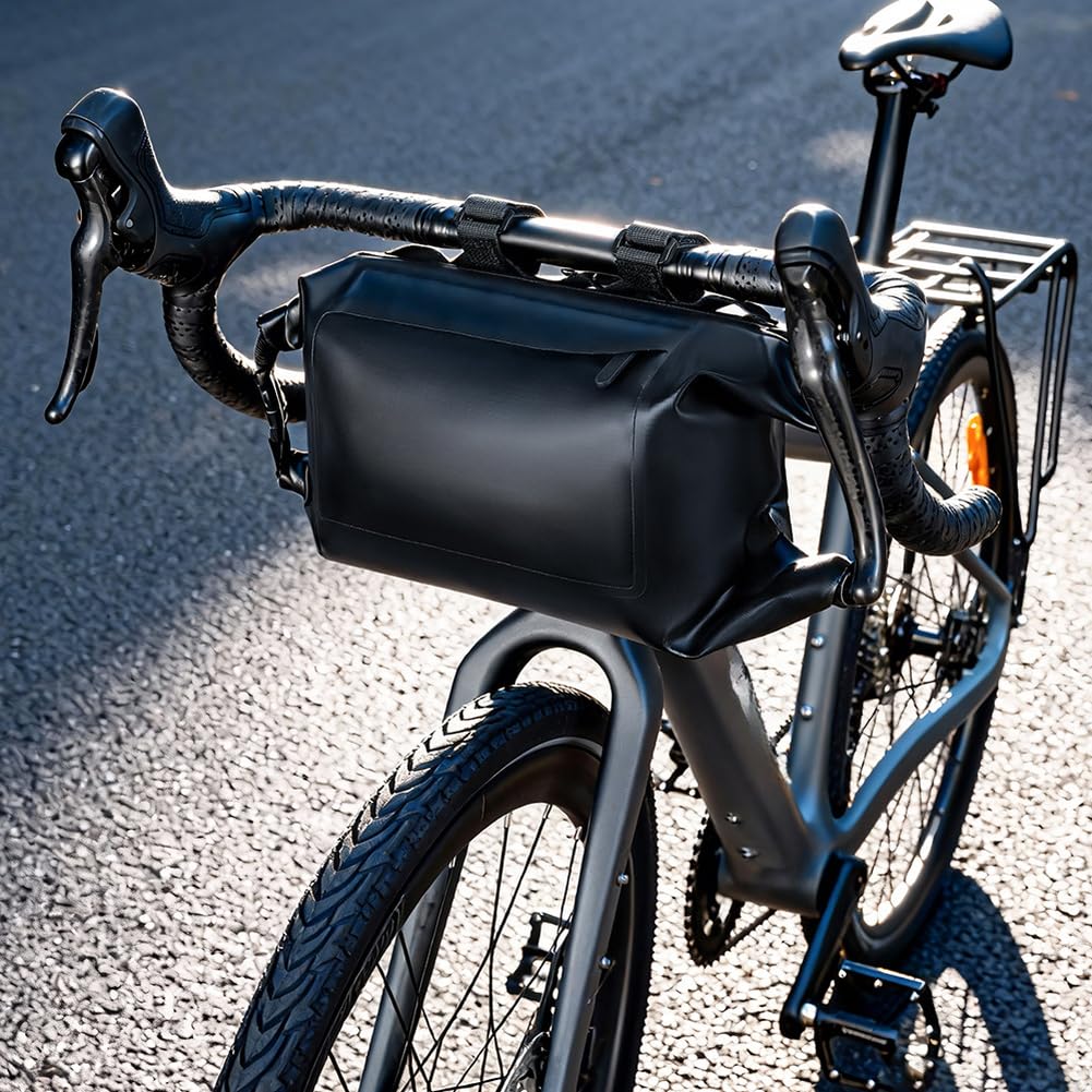Borsa Manubrio Ciclismo PU Pioggia 37x17cm Borsa Manubrio Ciclismo