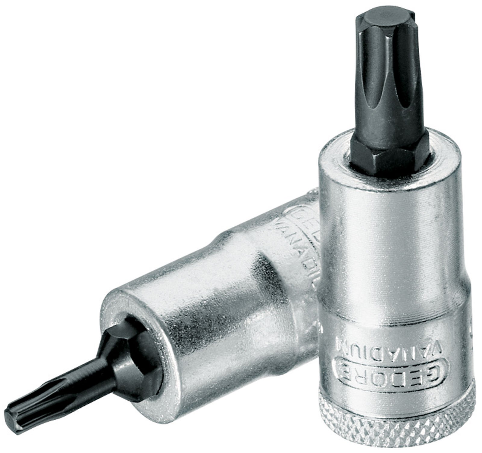 Gedore ITX30T30 3/8 T30 x 49 mm Screwdriver Bit Socket - Silver
