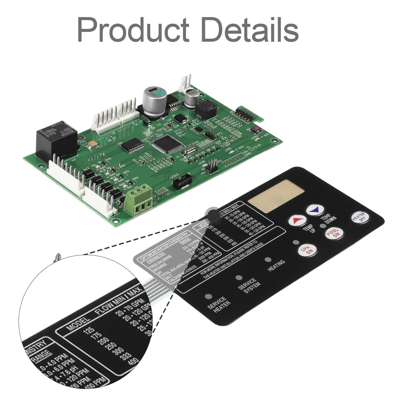 Baoblaze Accesorios para Tablero de Control 42002-0007S, Ahorro de energía Profesional, Almohadilla de para Interruptor 472610Z
