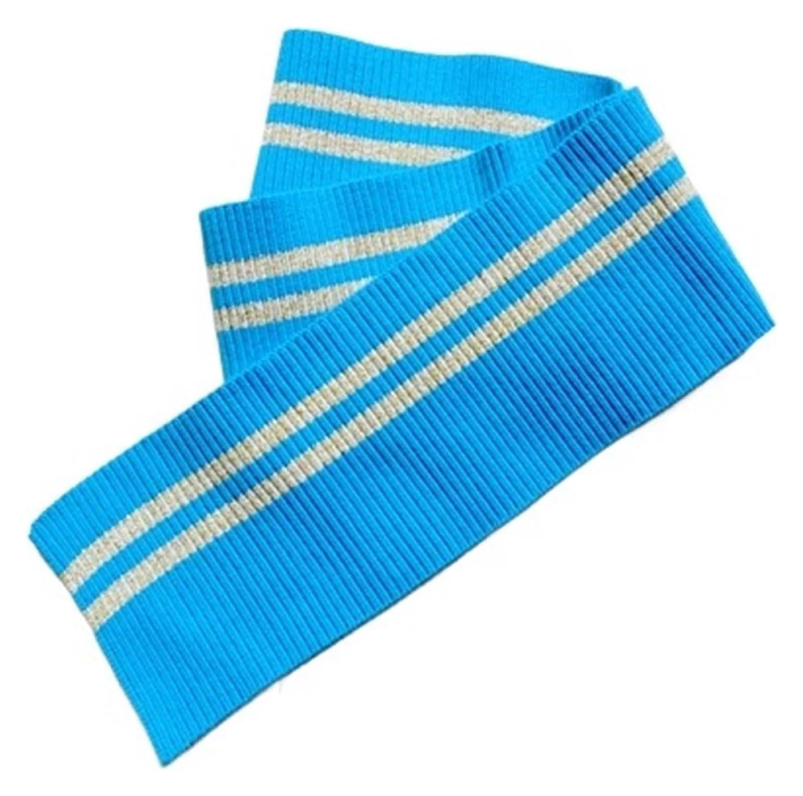 Knit Cuff, Rib Knit Cuffs Multicolor 8.5cm Cotton Thread for Jacket Dress Collar Hem(Blue)