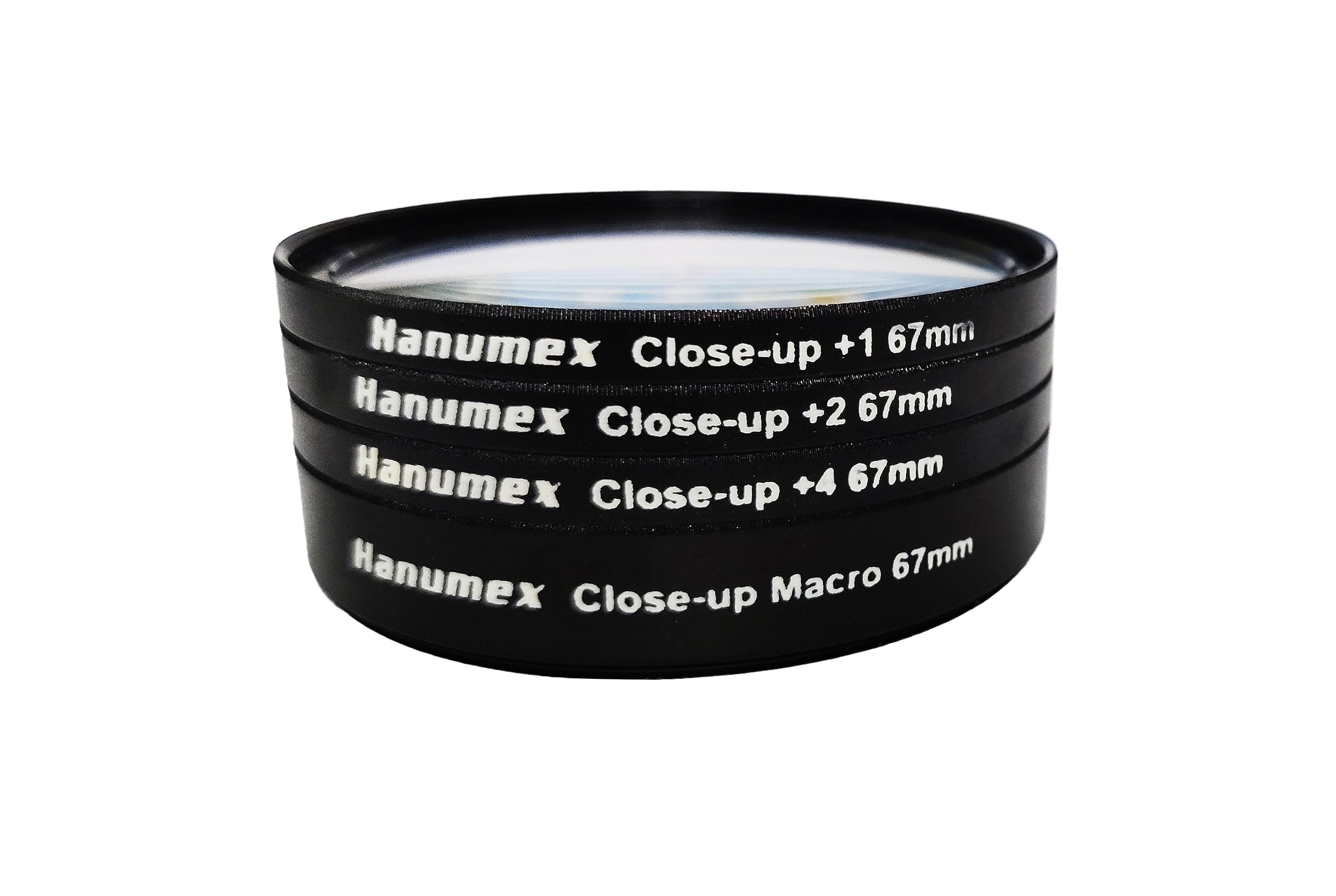 Hanumex® 67mm Close-up Filter Kit Macro Filter Accessory with Lens Filter Pouch for Professional Photographer for Canon Nikon Sony Pentax Olympus Fuji DSLR Camera Included Filter 4 Pics(+1,+2,+4,+10)