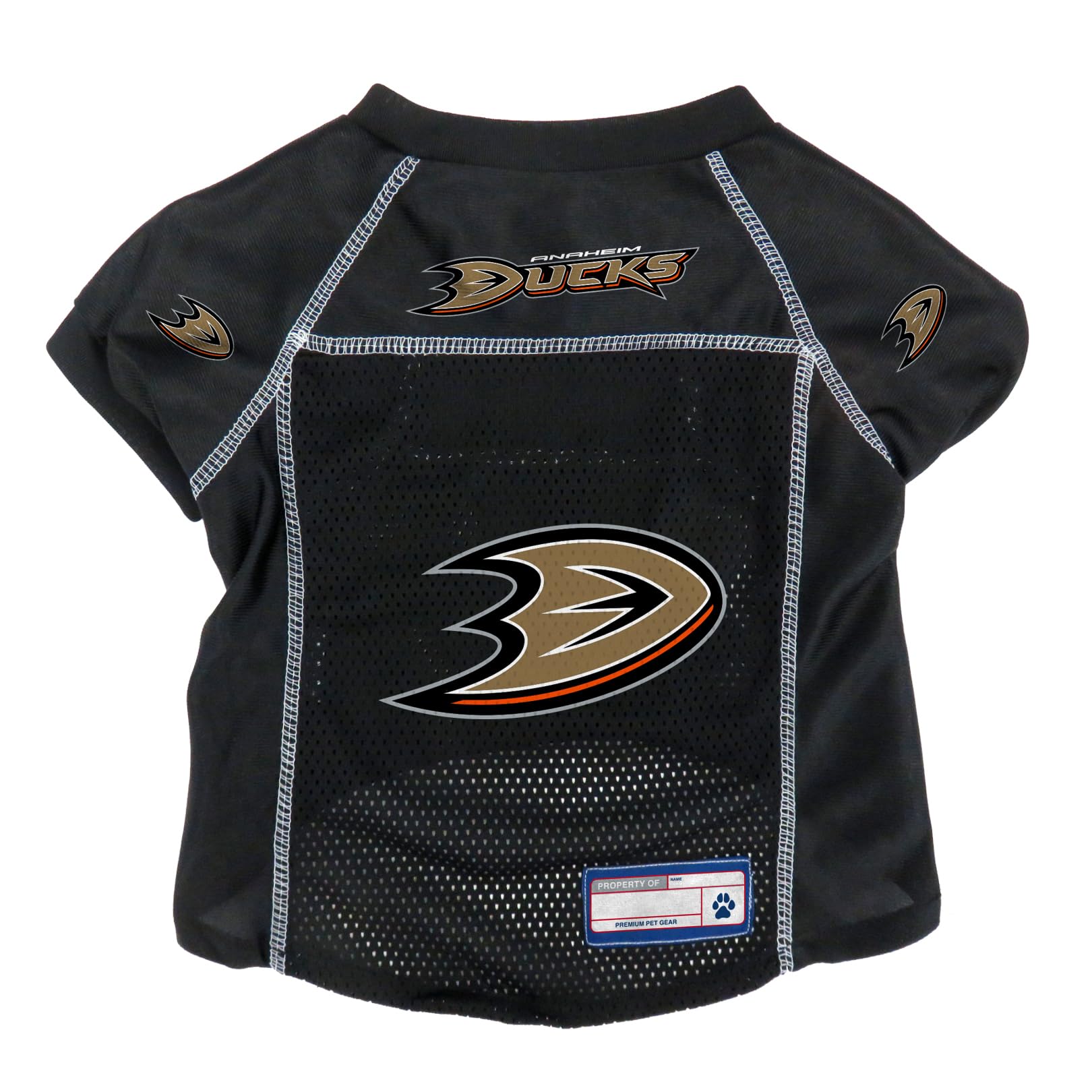 Littlearth NHL Boston Bruins Basic Pet Jersey, Team Color, Small — view 15
